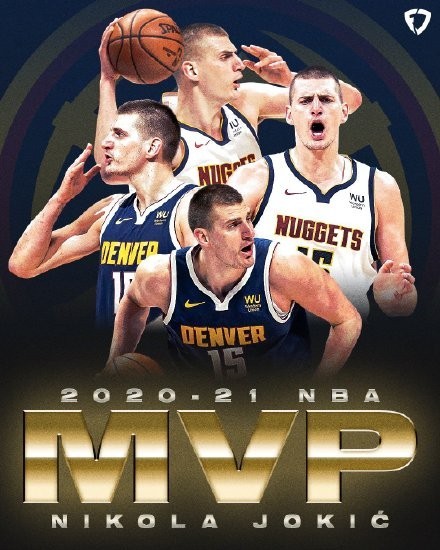  约基奇蝉联常规赛MVP创中锋历史纪录  