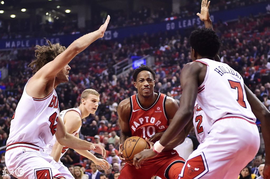  德罗赞中投杀死比赛公牛险胜猛龙